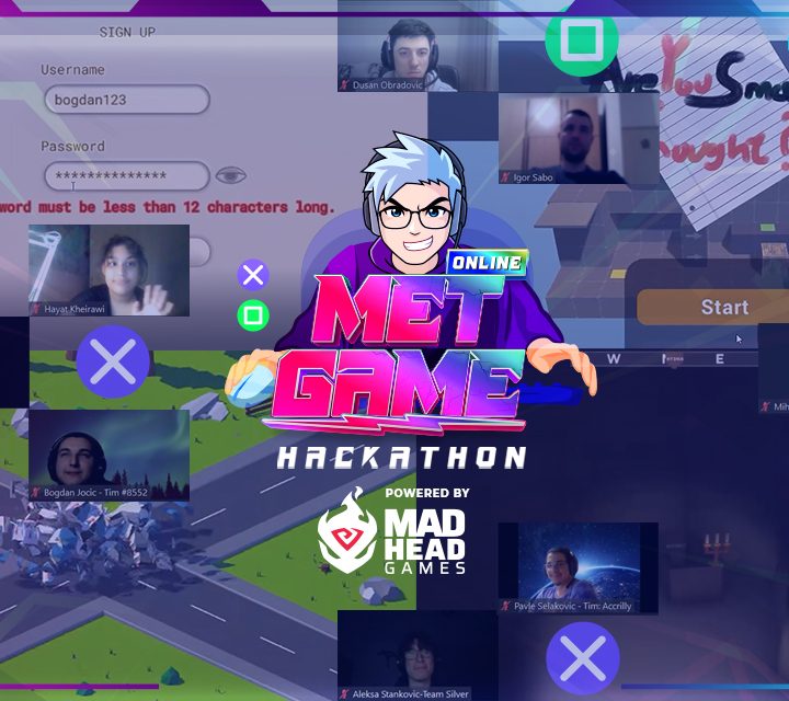 Prvo mesto  na MET Game Hackathon